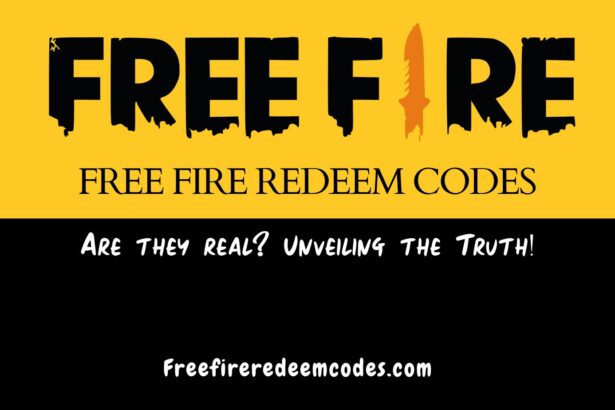 What are Free Fire Redeem Codes