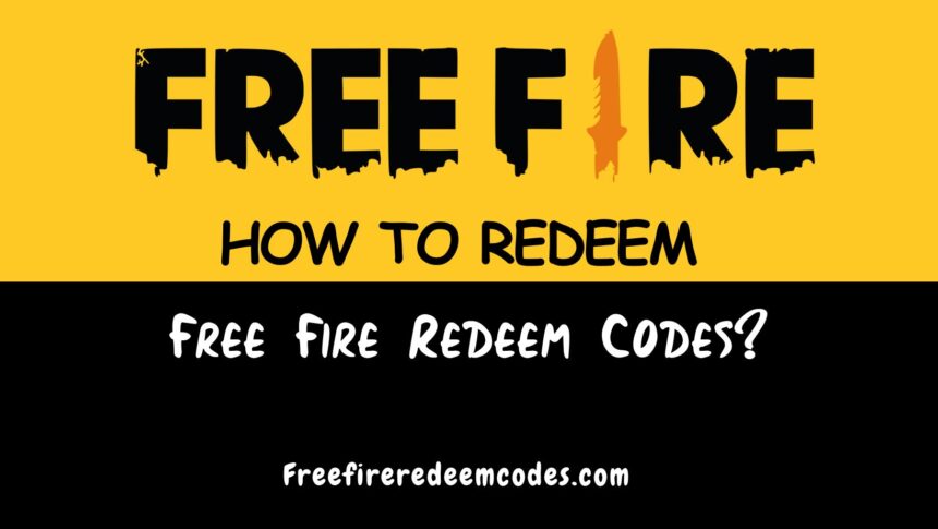 how to redeem free fire redeem codes